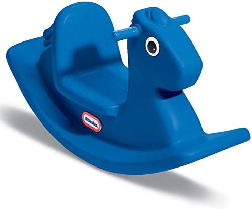 Little Tikes Rocking Horse Blue, 33.00 L x 10.00 W x 17.50 H Inches  Everything Else